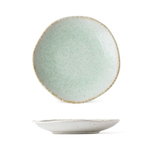 <span class=keywords><strong>Service</strong></span> de table en céramique émaillée au four, collection Printemps-Été, style simple, frais et minimaliste, compatible micro-ondes - Product Image 5