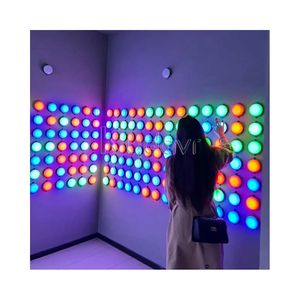 Coordination œil-main interactive : Trouvez les différences, défi avec boutons lumineux LED, jeu mural multijoueur d'intérieur à activer - Product Image 5