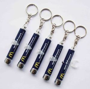 <strong>Shenzhen</strong> Original <strong>Factory</strong> Metal <strong>Mini</strong> Torch logo Pointer Projector Flashlight <strong>Projection</strong> Torch <strong>Keychain</strong> for Promotional Gifts - Product Image 4
