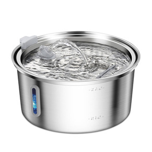 Fuente <span class=keywords><strong>de</strong></span> <span class=keywords><strong>Agua</strong></span> para Perros y Gatos <span class=keywords><strong>de</strong></span> Acero Inoxidable, Ganadora del Premio a la Innovación Veken, con Filtros <span class=keywords><strong>de</strong></span> Repuesto y Tapete <span class=keywords><strong>de</strong></span> Silicona - Product Image 2
