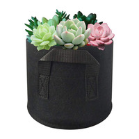 Pots de plantes en tissu sac moins cher petite racine conteneur pépinière Non tissé plante sacs de culture Pot feutre sac de culture