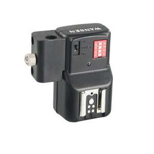 แฟลชทริกเกอร์ Speedlite 16ช่องไร้สาย,PT-16NE ตัวส่งสัญญาณ1ตัวพร้อมตัวรับสัญญาณ1ตัวพร้อมที่วางร่มสำหรับแสงแฟลช Canon Nikon - Product Image 5