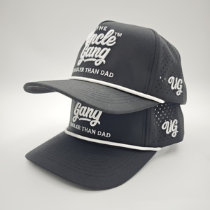 Gorra de Golf Impermeable de Camuflaje de 5 Paneles con Ventilación Avanzada, Logotipo Bordado Personalizado, MOQ Bajo, OEM, Perforada con Láser, Color Sólido - Product Image 2