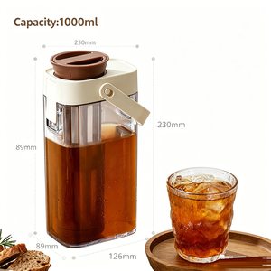 กระติกน้ำพลาสติกแบบมีก๊อกและฝาปิด รุ่นใหม่มาแรง ขายดี - Product Image 4
