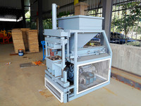 Presse hydraulique entièrement automatique machine de fabrication de briques à emboîtement du sol convoyeur mélangeur et concasseur équipement d'écran