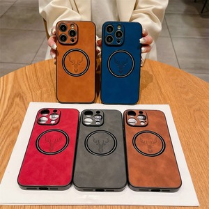 เคสสำหรับ <span class=keywords><strong>iPhone</strong></span> 16เคสหรูหราลายกวางหนัง PU เคสโทรศัพท์มือถือแม่เหล็กสำหรับ <span class=keywords><strong>iPhone</strong></span> 16 15 14 13 PRO <span class=keywords><strong>MAX</strong></span> - Product Image 5