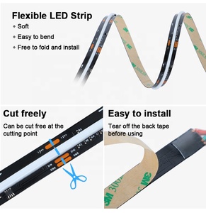 12/24V Outdoor <span class=keywords><strong>LED</strong></span> RGBIC RGBW COB hattı işık adresli RGB RGBW TIra COB <span class=keywords><strong>LED</strong></span> şerit işık açık dekor için