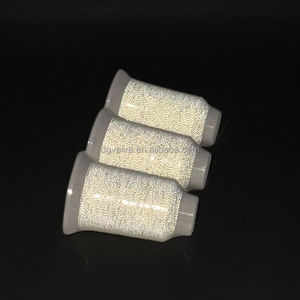 <span class=keywords><strong>2025</strong></span> xu hướng mới 100% <span class=keywords><strong>polyester</strong></span> trắng siêu mịn phản chiếu thêu chủ đề với Twist kỹ thuật cho quần áo vật nuôi logo trên Hàng may mặc - Product Image 6