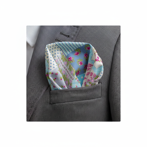 Mouchoir à col motif patch bleu - Product Image 2