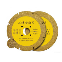Disco de Sierra Circular de Diamante de 110 mm de Grado Industrial Europeo de Alta Calidad para Azulejos, Cerámica, Losas de Roca, Certificado CE OEM para Encimeras
