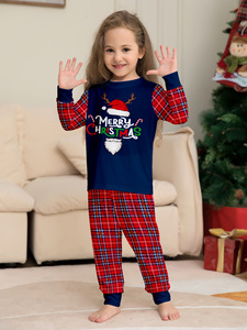 Pijamas de Natal para Toda a Família, Novo Design 2026: Vermelho Xadrez, Roupas de Dormir para Mulher, Homem, Crianças e Bebês - Product Image 5