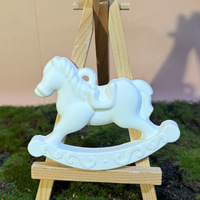 Diffuseur de parfum en pierre de gypse pour voiture et décoration intérieure, figurine de poney, aromathérapie, décoration DIY, jouet instable pour enfants de 14 ans et plus