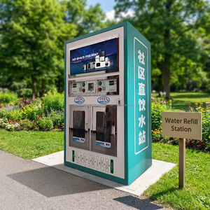 Distributeur automatique d'eau pure 24h/24 et 7j/7, grande capacité de 800 GPD, avec accepteur de billets et de pièces. - Product Image 1