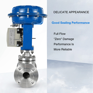 Válvula de <span class=keywords><strong>control</strong></span> de diafragma neumática de acero inoxidable ZJHP-16P, válvula de <span class=keywords><strong>control</strong></span> proporcional de transferencia de calor de vapor - Product Image 5