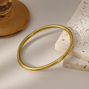 Xixi מעצב 18 קארט מצופה זהב נשים צמיד נירוסטה מבריק <span class=keywords><strong>Snap</strong></span> חוט נירוסטה רב שכבה רב שכבתית אופנה צמידים - Product Image 4