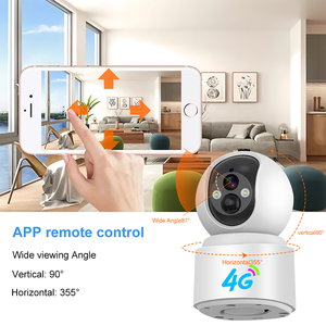 <span class=keywords><strong>Camera</strong></span> an ninh thông minh 3MP 4G-Pin có thể sạc lại, phát hiện con người PIR, Chế độ xem 360 °, lưu trữ đám mây để giám sát trang trại/trang trại - Product Image 5