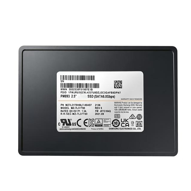 PM893 SATA 240G/480G/960G/3.84T/7.68T Solid State Drive High Performance Hard Disklow Maintenance SSD HDD
