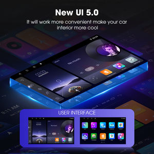 9 дюймов сенсорный экран Поддержка разделенного экрана CarPlay андроид Авто универсальный автомобильный стерео андроид система мультимедийный плеер - Product Image 6