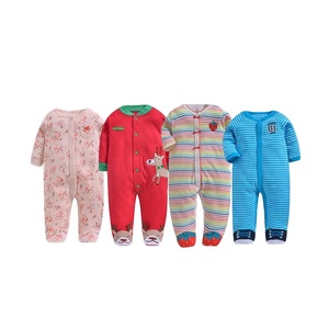 Tutina per Neonati 100% Cotone con Stampa Integrale a Prezzo di Fabbrica, <span class=keywords><strong>Pigiama</strong></span> per Bambine - Product Image 4