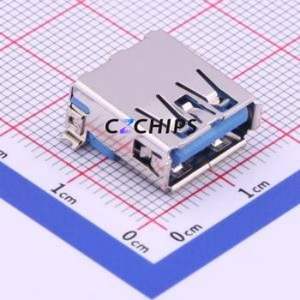 U-A-39SS-Y-1 USB Connector SMD Connector ( Connector Type: Type-A )( Protocol Standard: USB 3.0 )( Gender: Female ) - Product Image 1