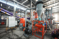 Ligne de recyclage automatique de panneaux solaires, machine de démontage de modules photovoltaïques, certifiée CE, séparateur de silicium, d'aluminium et de verre