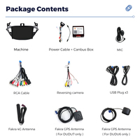 DUDUAUTO para Opel Corsa 2014-2019, Sistema Multimedia Android Modificado para Auto, Navegación Bluetooth, Carplay, Pantalla de Visión Trasera