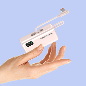 พาวเวอร์แบงค์ชาร์จเร็ว 5000mAh 22.5W พร้อมสาย Type-C  รองรับการชาร์จเร็ว  โลโก้สั่งทำได้  ความจุ 10000mAh 20000mAh - Product Image 1