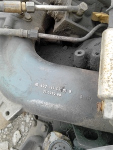 MOTOR ORIGINAL ALEMÁN <span class=keywords><strong>MERCEDES</strong></span>-BENZ <span class=keywords><strong>ACTROS</strong></span> USADO, ENSAMBLADO, OM422 - Product Image 2