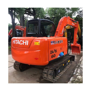 Mini pelle Hitachi d'occasion d'origine fabriquée au Japon Mini pelle Hitachi ZX60 d'occasion Petite pelle à vendre - Product Image 1