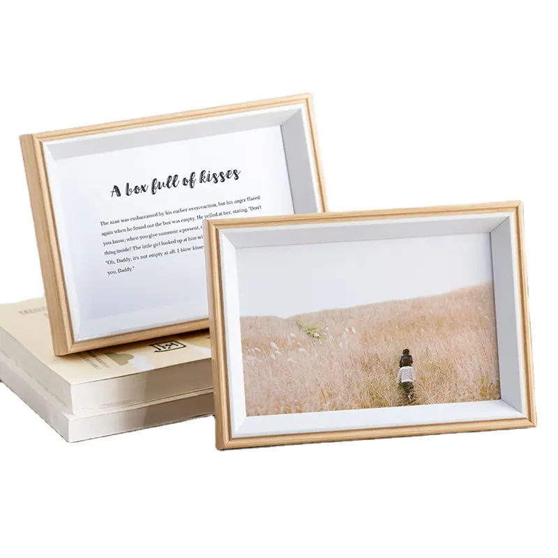 5 "6" 7 "8" 10 " A4 Plastic Ps Photo Frame Nice Document Photo Picture Frame With Glass Plexiglass