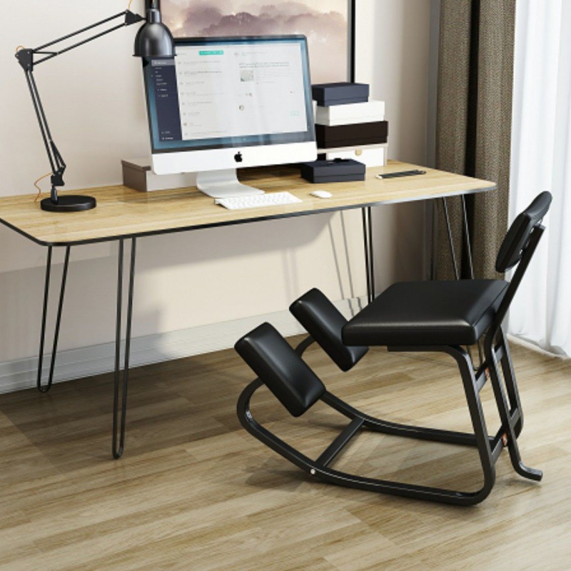 Cuir Souple Noir Dossier Amélioré