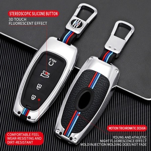 Étui de protection en alliage de zinc pour clé de voiture Hyundai Tucson NX4 2020 2021 2022 2023, accessoires, porte-clés, pièces de style automobile - Product Image 2