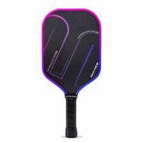 Fabricant OEM ODM sur mesure de raquettes de pickleball en fibre de carbone avec noyau en nid d'abeille PP de 16 mm thermoformé, vente en gros