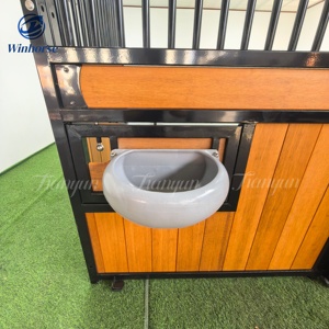 Dayanıklı Alüminyum At Ahırı Yemliği Döner Besleme Kabı Döndürülebilir Ahır Aksesuarları Günlük Kullanım İçin Uygun - Product Image 2