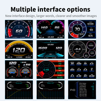 Nouveau Compteur Intelligent P26 2026 Multifonction pour Voiture avec HUD, OBD2, GPS, Indicateur de Pente, Compteur de Vitesse, Indicateur de Performance de Conduite et Écran TFT LCD