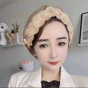 High-quality ethnic cotton Muslim headscarf, comfortable closed headscarf style, elastic <b>hat</b>, suitable <b>for</b> women's fashion - Product Image 2