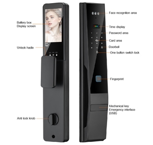 Tuya Thông Minh Tuya Máy Ảnh Khóa Cửa <span class=keywords><strong>Wifi</strong></span> Ứng Dụng Kiểm Soát Mật Khẩu Vân Tay Thẻ Chìa Khóa Cho Nhà Khách Sạn Căn Hộ Công Cộng Cho Thuê Nhà - Product Image 5
