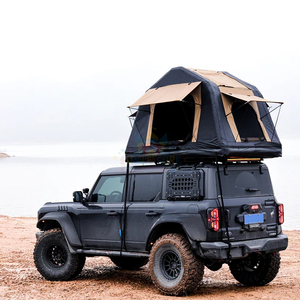 Vente en gros d'usine Tente de toit Voiture Tissu Oxford imperméable pour la maison le <span class=keywords><strong>camping</strong></span> Tente gonflable de toit entièrement automatique - Product Image 2