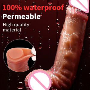 Kleine realistische Textur Weiche medizinische Silikon Slid-fähige Haut <span class=keywords><strong>Dildo</strong></span> mit Saugnapf für Anfänger taktil - Product Image 5