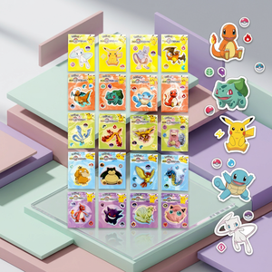 Olympus F10 pokemon Pang Aurora Holographic Stickers 60PCS/Sheet Kids Stationery Shiny Decoration Anime Cartoon DIY <b>Craft</b> Whol - Product Image 2