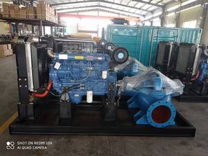 <span class=keywords><strong>Pompe</strong></span> à eau pour moteur diesel pour l'exportation en Afghanistan, débit 600-900 L/min, hauteur de refoulement 50m, utilisée pour le déshydratation des mines d'or - Product Image 5