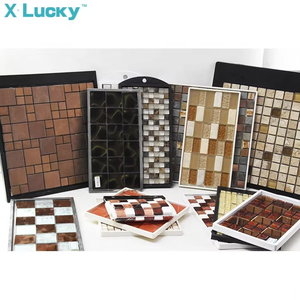 Nhà máy giá rẻ tùy chỉnh hiển thị danh mục đứng đá khảm mẫu thư mục hiển thị đá granit thạch anh gốm gạch nhựa Bảng hiển thị - Product Image 2