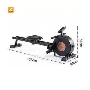 Máquina de Remo para Uso Doméstico, Equipo de Gimnasio, Máquina de Remo Magnética Portátil para Ejercicios Cardiovasculares en Casa - Product Image 4