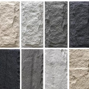 Revêtement mural en pierre artificielle PU imitation roche 3D, panneau mural en polyuréthane léger, ignifuge, pour décoration intérieure et extérieure, vente en gros à prix avantageux - Product Image 3