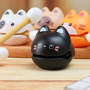 ของเล่นไม้รูปปลาขนาดเล็กน่ารัก สำหรับเคาะเล่น คลายเครียด สร้างสรรค์ ใช้สำหรับทำสมาธิ ของตกแต่ง ของเล่นเด็ก - Product Image 2