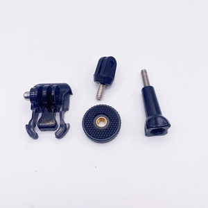Base adaptadora de zapata caliente compatible con <span class=keywords><strong>GoPro</strong></span> <span class=keywords><strong>Gimbal</strong></span>, soporte para luz de relleno con orificio de tornillo de 1/4 para DSLR - Product Image 3