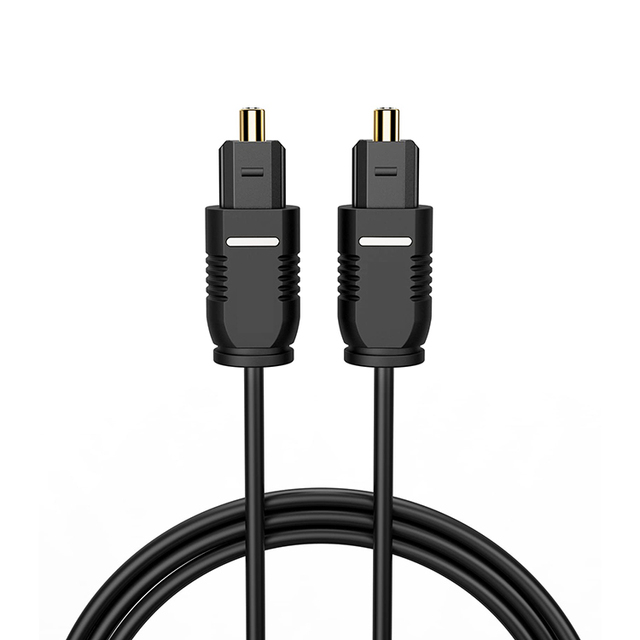 High Quality Digital Toslink SPDIF Optical Fiber Cable with PVC Jacket for DVD Player Monitor TV Sound Bar and Home Theater