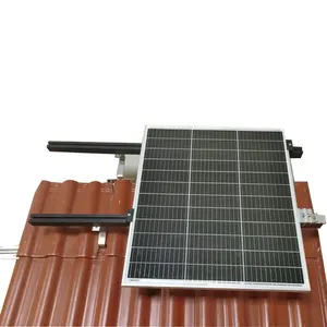 Fotovoltaik Panel montaj kancaları seramik karo çatı paslanmaz çelik kanca eğimli çatı güneş montaj sistemi