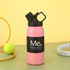Gourde isotherme grande capacité 750 ml 950 ml en acier inoxydable 304 pour le sport et les voyages - Product Image 1