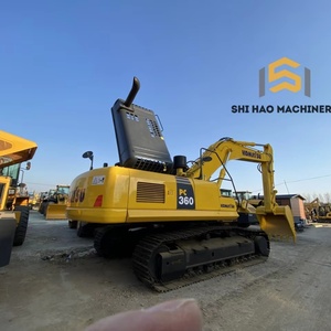 รถขุดมือสอง KOMATSU PC360 ขนาด 36 ตัน คุ้มค่า ประหยัด สำหรับงานก่อสร้างและงานหนัก - Product Image 2